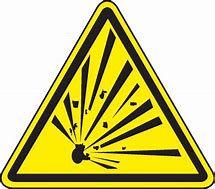 Image result for Explosive Hazard Symbol PNG