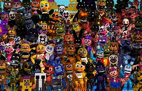 Image result for F-NaF All Characters From Every Game