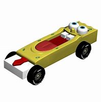 Image result for Spongebob Pinewood Derby Car