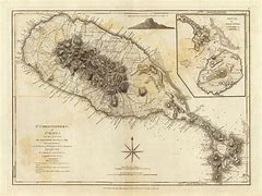 Image result for Nevis Old Map