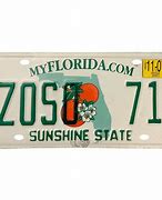 Image result for Florida License Plate