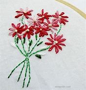 Image result for Easy Flower Embroidery Patterns