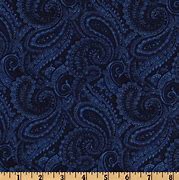 Image result for Blue Paisley Print