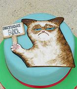 Image result for Grumpy Cat Cake