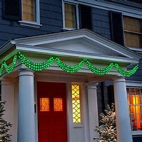 Image result for Outdoor LED Swag Christmas Lights