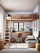 Image result for Adult Loft Beds for Small Bedrooms