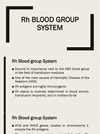 Image result for RH Blood Group System