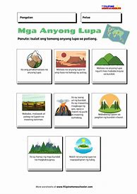 Image result for Mga Anyong Lupa