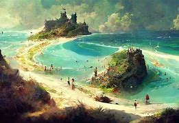 Image result for Beach Concept Art