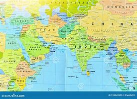 Image result for Middle East Asia Political Map