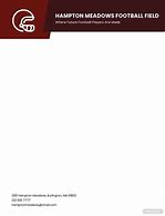 Image result for Football LetterHead