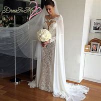 Image result for Chiffon Wedding Cape