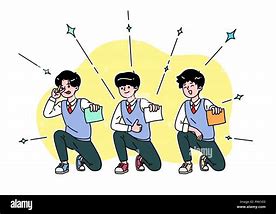 Image result for Middle School Students Cartoon