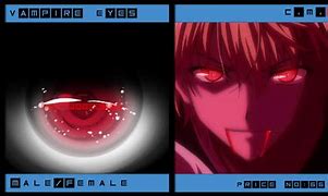 Image result for Anime Vampire Eyes