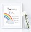 Image result for Rainbow Baby Shower Signs