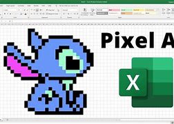 Image result for Pixel Art Excel Dog