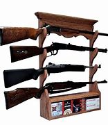 Image result for Gun Rack Wall Mount Side View