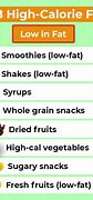 Image result for Low-Fat Foods