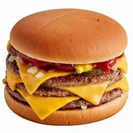 Image result for Triple Cheeseburger