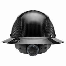 Image result for White Carbon Fiber Full Brim Hard Hat