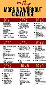 Image result for Quick Morning Workout Routine