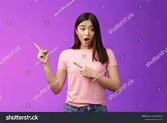 Image result for Blonde Woman Pointing in Shock