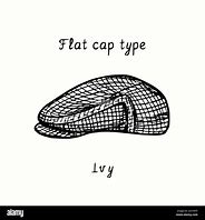 Image result for How to Draw a Flat Cap