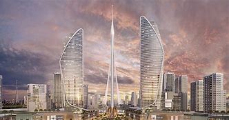 Image result for Dubai Creek Tower Aktuell