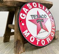 Image result for Texaco Sign Pole