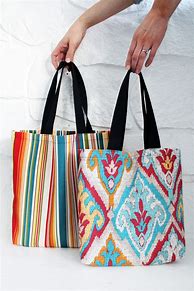 Image result for Fabric Tote Bag Pattern