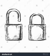 Image result for Artwork Drawn Padlock