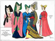 Image result for 1400s Fashion