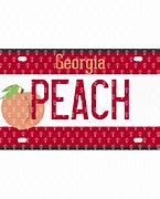 Image result for Best Georgia License Plate Designs