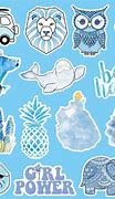 Image result for Cute Blue Stickers Laptop