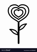 Image result for Flower Heart Art Work