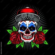 Image result for Cholo Sugar Skull Drawings