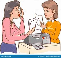 Image result for Copy Machine Cartoon