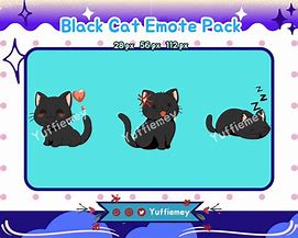 Image result for Bla Cat Emote