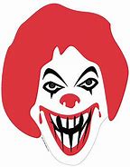 Image result for Ronald McDonald Head Mask