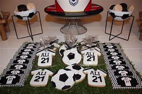 Image result for Soccer-Themed Cookies