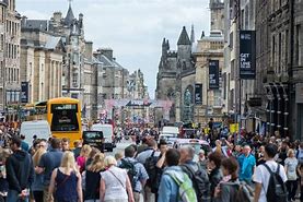 Image result for Busy Streeet Scotland