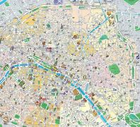 Image result for Paris France City Center Map