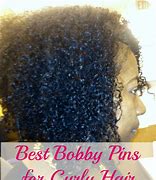 Image result for Curly Hair Bobby Pins