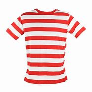 Image result for Red Line Striped Shirt