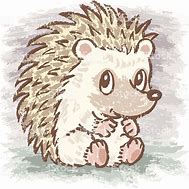 Image result for Hedgehog Drawing