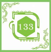 Image result for 133 Number Design