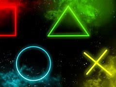 Image result for PlayStation Neon Light Wallpaper