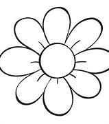 Image result for Flower Clip Art Black and White Drawings