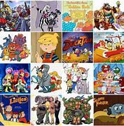 Image result for Free Vector of 80s Cartoons