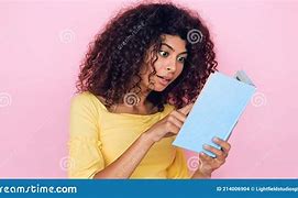 Image result for Excited Book Lady